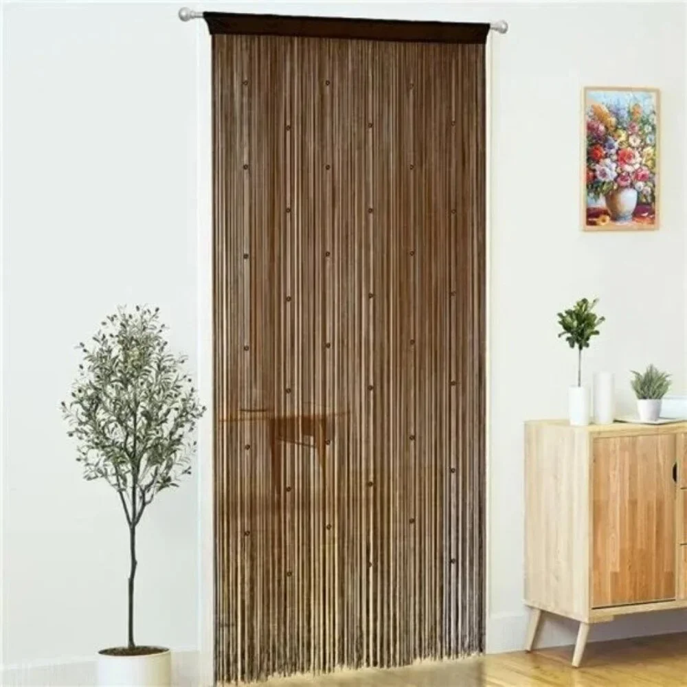 Beaded Curtain Door String Curtains for Doorways Tassels Beads Hanging Fringe